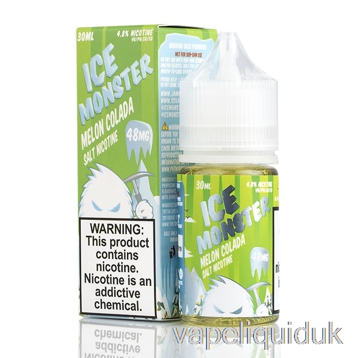 ICE Melon Colada - Ice Monster Salts - 30mL 24mg Vape Juice